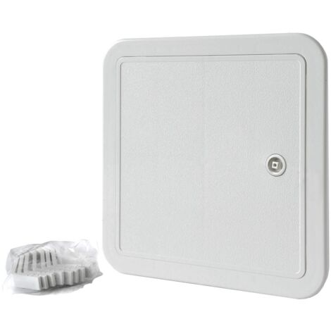 La Ventilazione SI2020B Sportello di Ispezione in ABS, Bianco, 215x215 mm