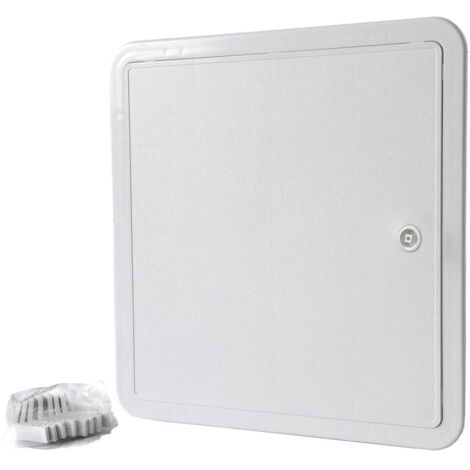La Ventilazione SI3030B Sportello di Ispezione in ABS, Bianco, 315x315 mm