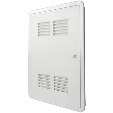 La Ventilazione SIG3040B Sportello di Ispezione Gas in ABS, Bianco, 335x435 mm