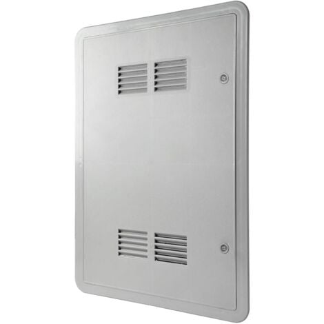 Porta Di Ispezione Airroxy Bianca 300x500mm - Plastica ABS Con Direzione Apertura Regolabile