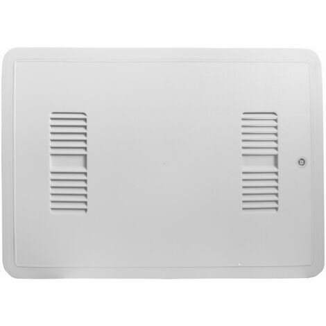 La Ventilazione SIG6040B Sportello di ispezione Gas in ABS, Bianco, 650x450 mm