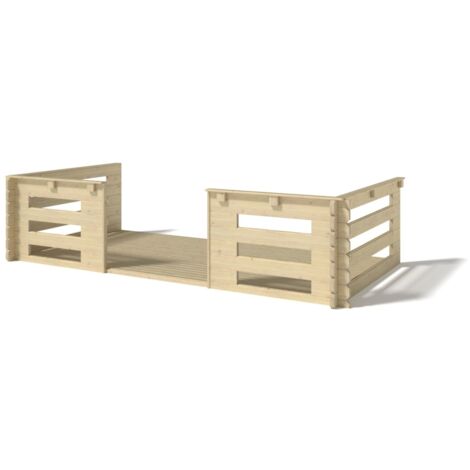 Casetta per Bambini in Legno Outdoor Toys Peter 2,64 m² de con Portico  146x181x145 cm