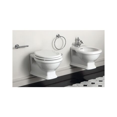 La006 coprivaso lante bianco c/cromo rallentate