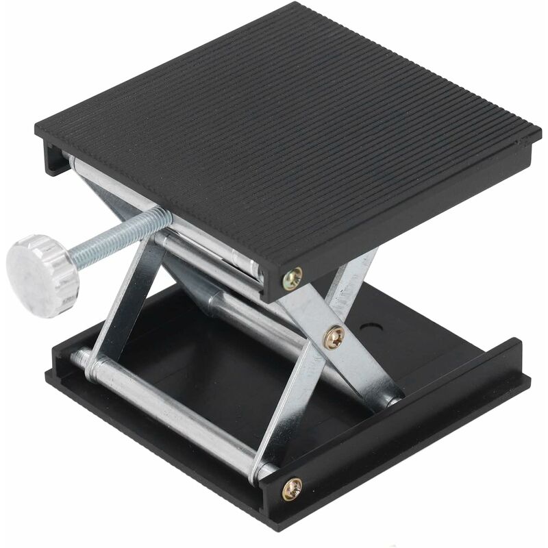 Lab Jack Stand Table Lift Table élévatrice de Laboratoire Alliage D'aluminium Lab Lifting Platform Stand Rack Lab-Lift Lifter Commande Manuelle