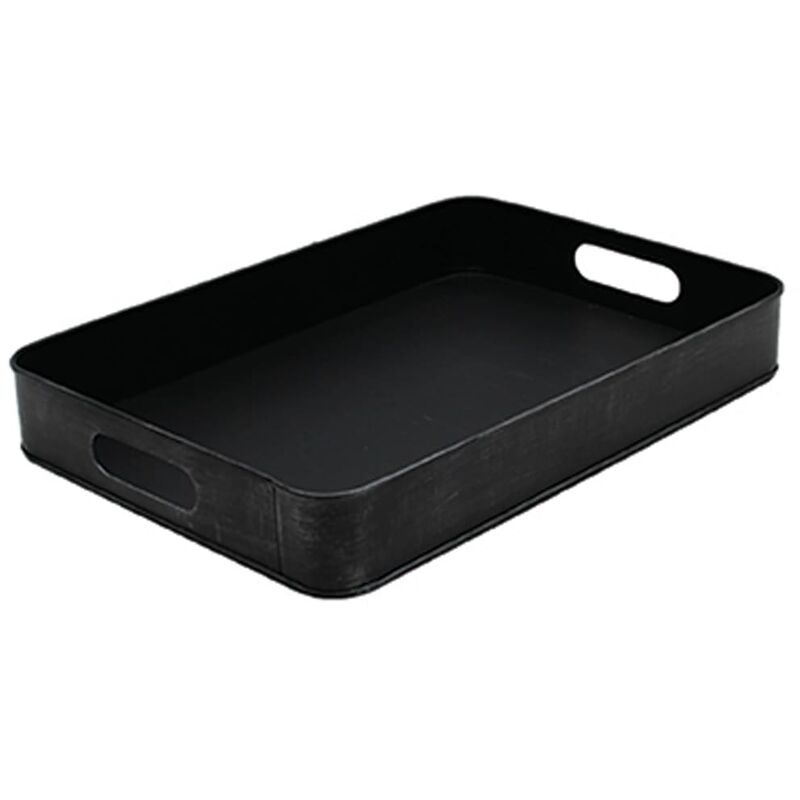

Bandeja para servir 44x31x6 cm M negro envejecido - Negro - Label51