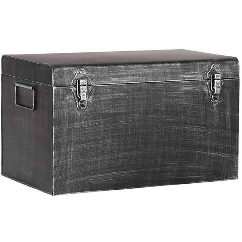 

Caja de almacenaje Vintage negro envejecido XL 60x40x35 cm - Amarillo - Label51