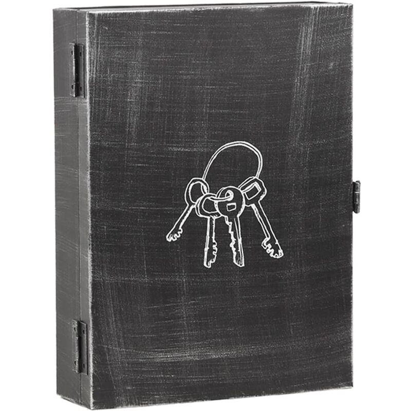 

Caja guarda llaves 25x8x35 cm - Negro - Label51