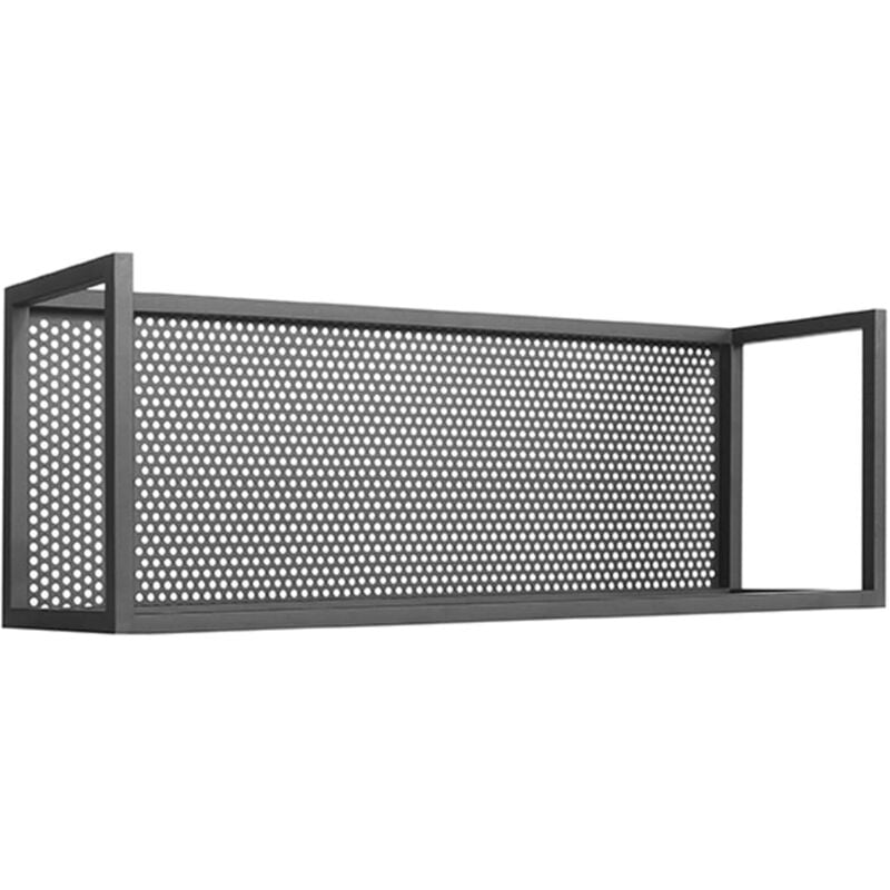 

LABEL51 Estante de pared Motif 70x18x25 cm L - Negro