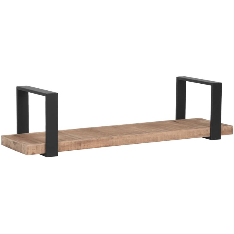 

Estante de pared Slam L 80x23x20 cm - Negro - Label51