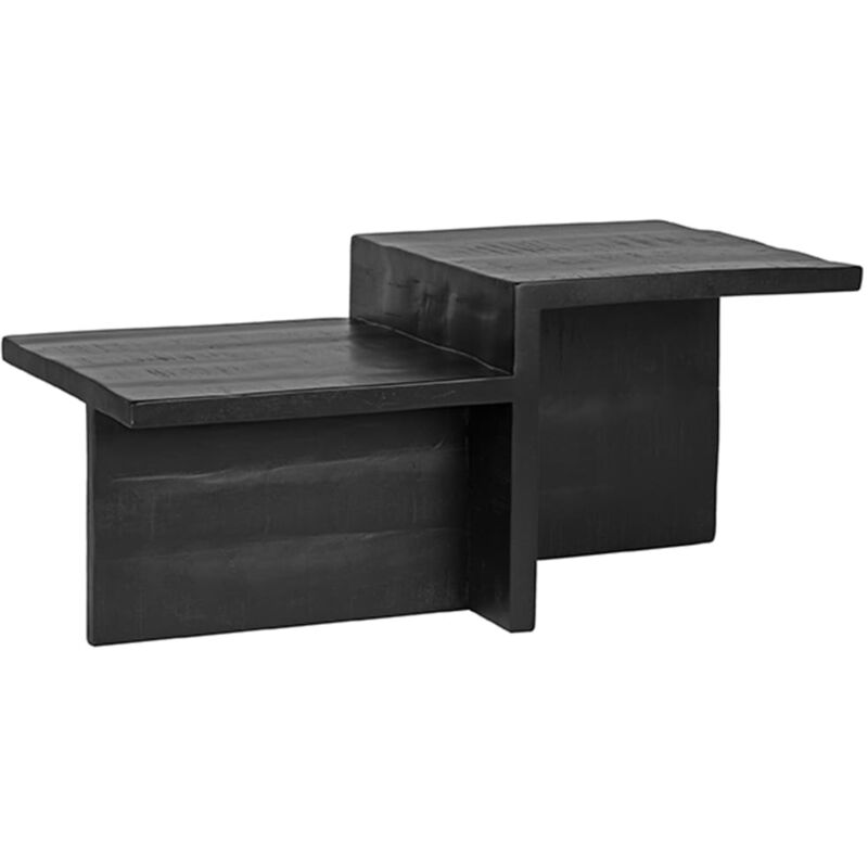

Mesa de centro Skip negra 90x50x42 cm - Negro - Label51