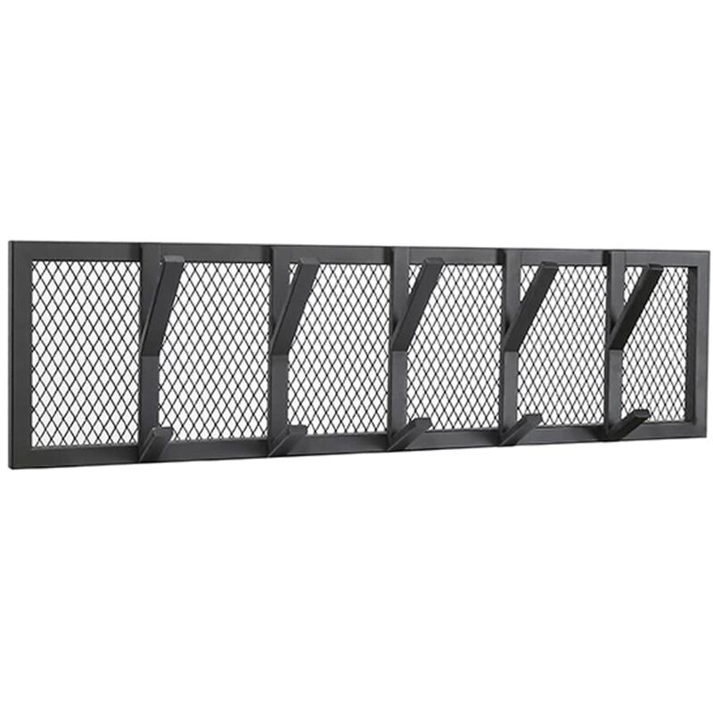 

Perchero Gruff L negro 80x9x22 cm - Negro - Label51