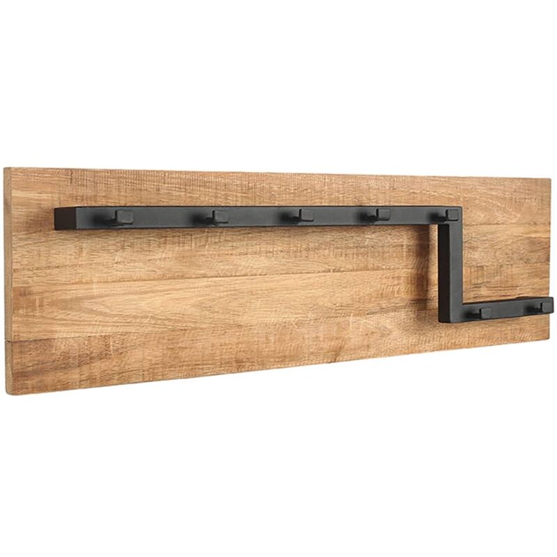 

Perchero Road L negro 90x13x25 cm - Multicolor - Label51