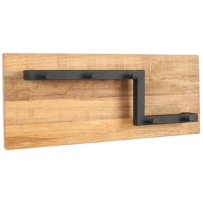 

Perchero Road M negro 65x13x25 cm - Multicolor - Label51