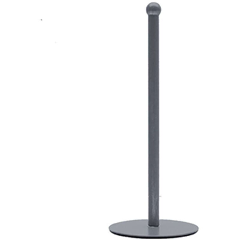 

LABEL51 Soporte de papel de cocina gris envejecido 13x13x33 cm - Gris