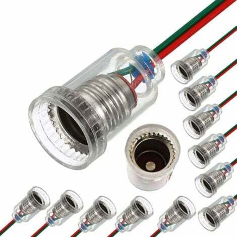 Image of Base per lampada led per fiale E10 porte fiale da 10 pixel montaggio visiera circuiti di prova domicili