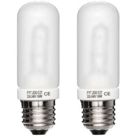 LaBlanc - 2 pièces E27 150W 3700K studio flash modélisation tube lumière 220V-230V