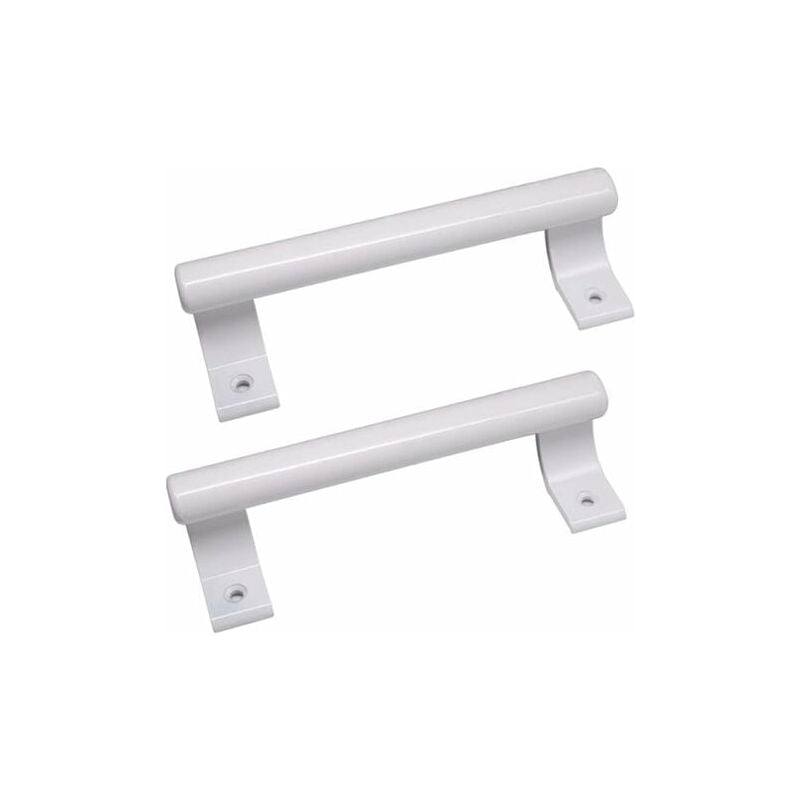 200mm Aluminum Sliding Door Handle Glass Door Handle for Balcony Bathroom Cabinet Door Handle Modern Metal Handle (2pcs White) - Lablanc