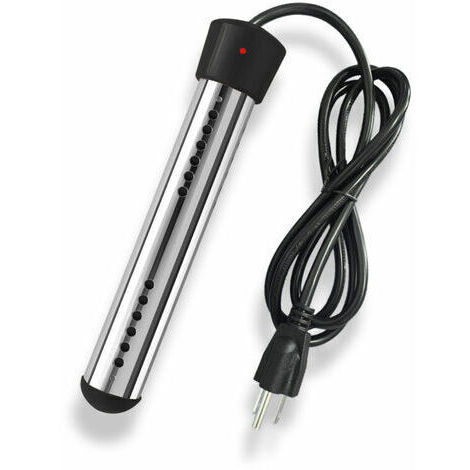 LaBlanc – 2500-W-Elektro-Wassererhitzer mit Tauchsieder, Pool-Wassererhitzer, tragbarer Wassererhitzer, geeignet für Teiche und Eimer, Schwarz
