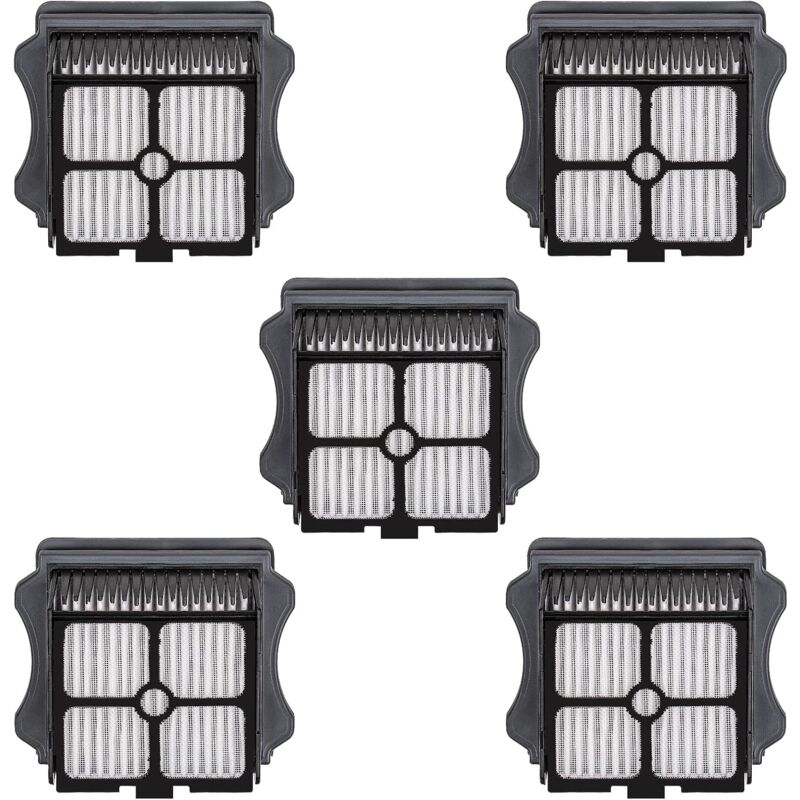 LaBlanc - 5 pièces Filtres HEPA Compatibles Avec Tineco iFloor 3/ Floor One S3/ Floor One S5/ Floor One S5 Pro 2, Kit de Filtres pour Aspirateur sec