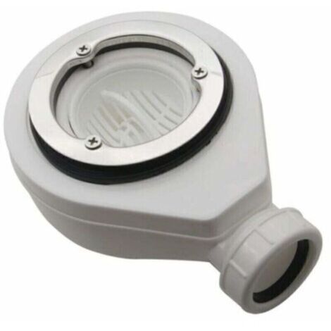 LaBlanc  Bonde horizontale sans capot Ø90  pour receveurs de douche.,DEBUNS