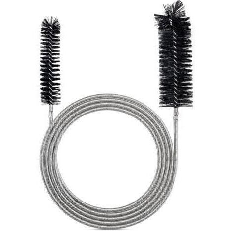 LaBlanc - Brosse de nettoyage flexible pour tube d'alimentation,Outil de nettoyage de tuyau,Noir（2M）