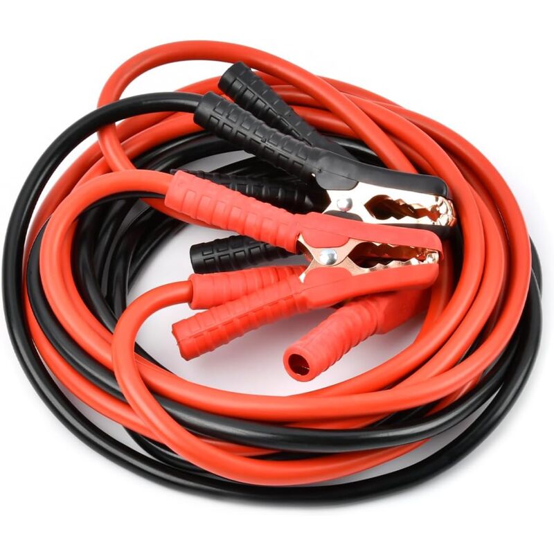 Câbles de démarrage de 4 m pour batterie de voiture, 2000 a, démarrage rapide de batteries mortes ou faibles, câbles d'assistance routière d'urgence