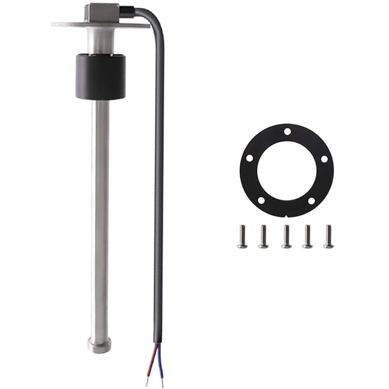 Lablanc - Capteur de Niveau de Carburant 0190 ohms Unité Récepteur de Carburant pour Bateau, Voiture Capteurs de Niveau d'eau 225 mm