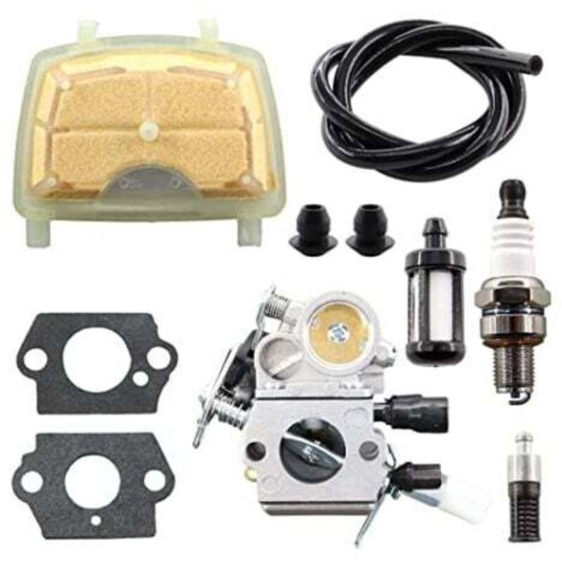 Lablanc - Carburateur pour Moto pour Stihl MS171 MS181 MS211 1139 120 0619 pour zama C1Q-S269 carburateur de tronçonneuse avec Joint Kit de Filtre à