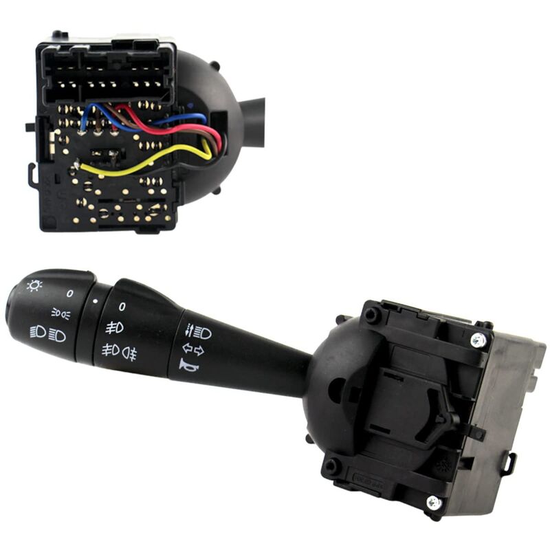 Lablanc - Commodo compatible pour Sandero, Logan 2, Logan mcv 2, Duster 1, Dokker, Lodgy (15 broches) (à partir de 2008) avec antibrouillard avant et