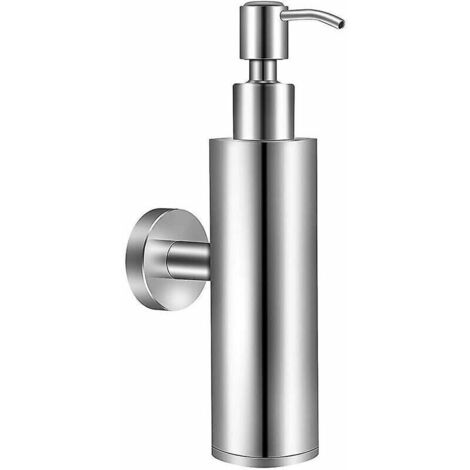LaBlanc - Distributeur de savon mural en acier inoxydable 304 200 ml chrome distributeur de savon mural,rond