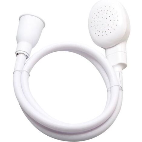 Lablanc – Douchette pour robinet en ABS et PVC – Tuyau de pulvérisation portable pour lavage animaux – Raccord universel pour baignoire et lavabo