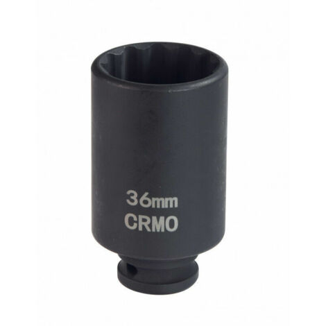 LaBlanc - Douille à choc, douze pans - 12,5 mm (1/2") - 36 mm