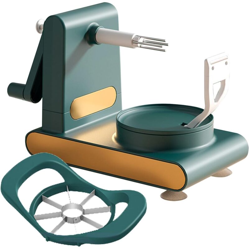 Plucheur Multi-fruits, Éplucheur de Fruits à Main, Éplucheur et Vide-pomme, Machine à Éplucher, Éplucheur de Fruits et Légumes pour Pommes de Terre,