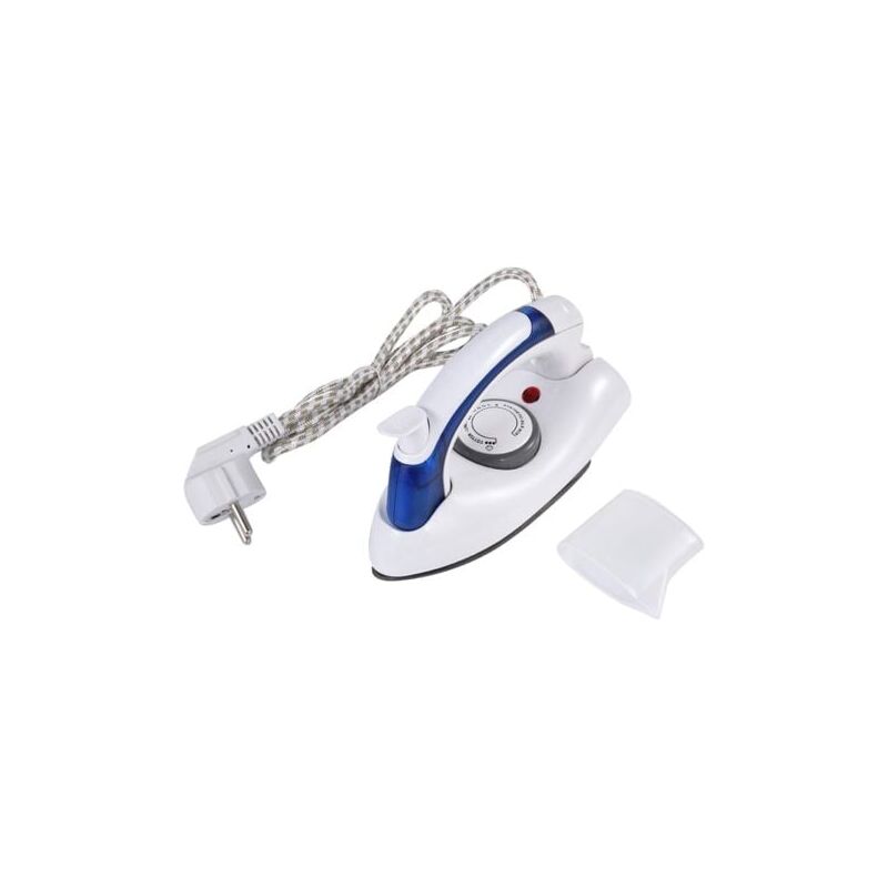 Fer à Vapeur de Voyage - Fer de Voyage à Vapeur Compact et Pliable Portable avec poignée Pliante Ergonomique et Semelle antiadhésive pour Une