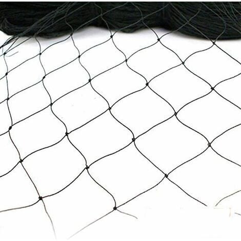 LaBlanc - Filet Anti Oiseaux Filet Poules pour Protection Jardin Plantes Arbre，15x7.5m，noir