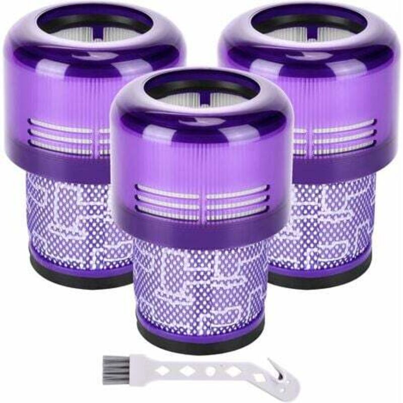 Lablanc - Filtre pour Dyson V11,3 Packs Filtres de remplacement pour Dyson V11 V15 SV14 SV17 SV22 Detect Animal Absolute Extra Pro Torque Drive