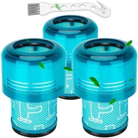 LaBlanc – Filtro per Dyson V15, confezione da 3 filtri di ricambio per aspirapolvere Dyson V11 V15 SV14 SV17 SV22 Detect Animal Absolute Extra Pro Torque Drive Motorhead, sostituisce DY-970013-02