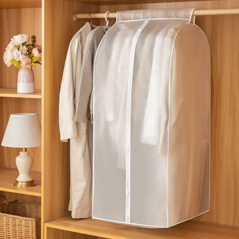 Lablanc - Funda para colgar ropa, 60 x 50 x 120 cm, de peva, resistente al agua y al polvo, lavable, reutilizable y con cremallera.