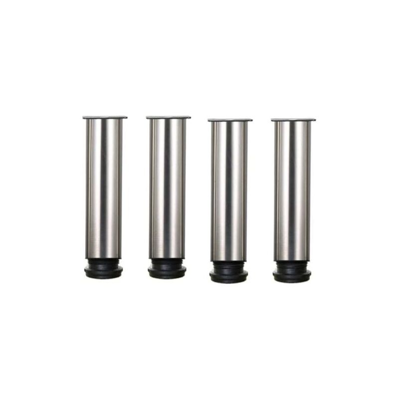 Lablanc - Furniture Legs - Set of 4 Stainless Steel Height Adjustable - Suitable for Sofa Table Furniture - 530cm