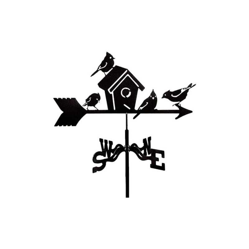 Lablanc - Girouette de Jardin Exterieur, Girouette de Toit, Girouette en métal, Girouette de Jardin, Support de Toit de Jardin