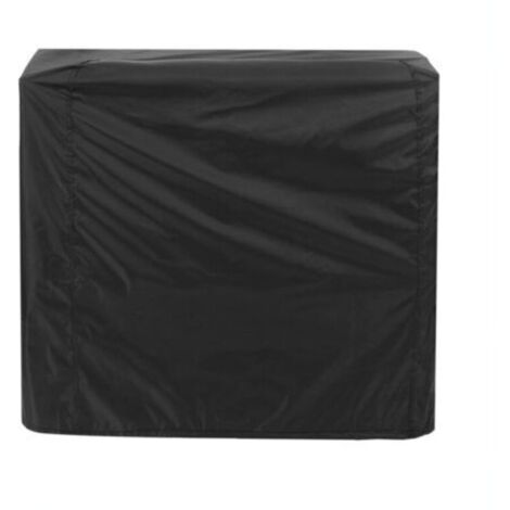 LaBlanc - Housse Barbecue Noir, Couverture de Gril Anti-l'eau/Anti-l'humidité Protection UV Poussière Eau Résistant au Vent pour Barbecue Extérieur Jardin Patio Grill (145x61x117cm)