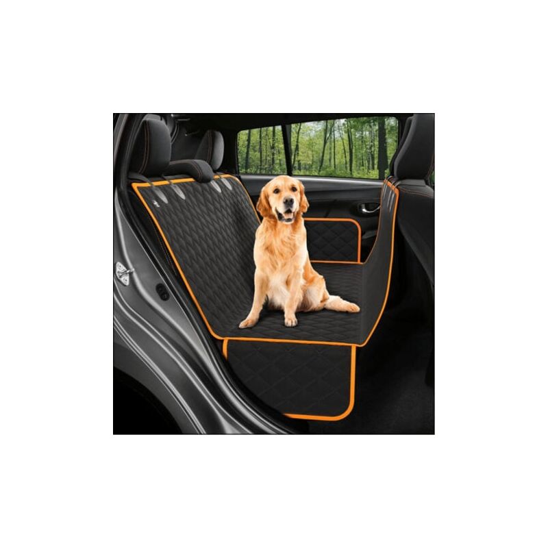 Housse de siège pour chien, 6 couches 100 % vraiment étanche, protection complète des portes arrière du véhicule (XLarge 152 x 163 cm) - Lablanc