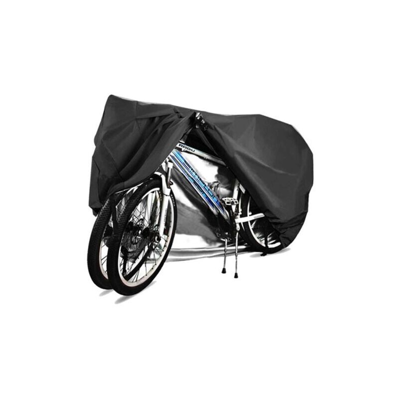 Housse de vélo deux côte à côte étanche à la pluie, à la crème solaire et à la poussière Bande étanche 210D-210D-2XL taille deux côte à côte (0,6 kg)