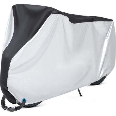 LaBlanc - Housse Velo, 210D Oxford Housse de Vélo Extérieure (XL,200X70X110cm) Anti Poussière Pluie UV Neige pour VTT et Vélo de Route Montagne