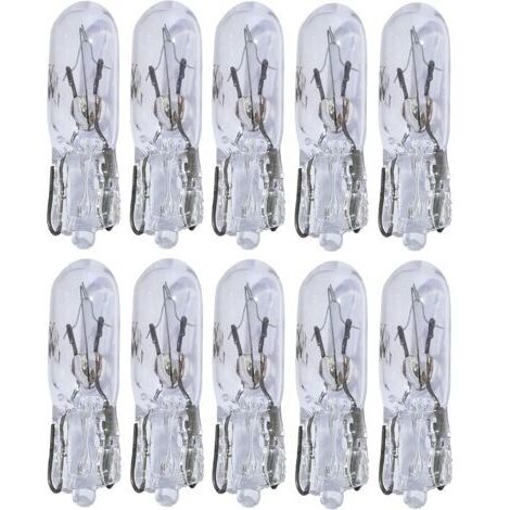 LaBlanc - Lot de 10 ampoules T5 12V 1.2W pour tableau de bord