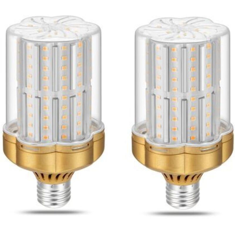 Lot de 2 Ampoule led E27 30W, Blanc Chaud 3000K (Équivalent 250W Ampoule Incandescente) 3500LM Non Dimmable, Sans Scintillement - Lablanc