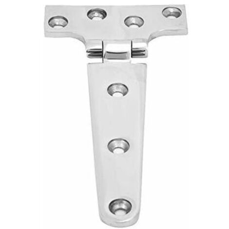 LaBlanc - Lot de 2 épaissi Charnières en Acier Inoxydable Feuille T Type Charnière pour Portes De Jardin 151X75X4.5mm