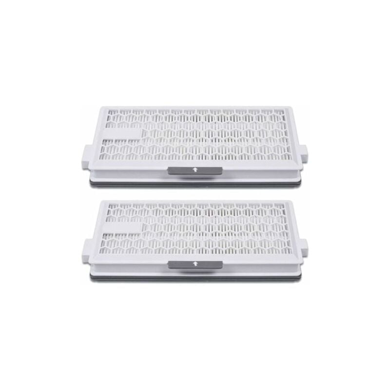 Lablanc - Lot de 2 filtres hepa Airclean Plus 50 pour aspirateur Miele Complete C3 Powerline, S8340,Air Clean sf-ha 50 pour Complete C2 C3 Compact C1