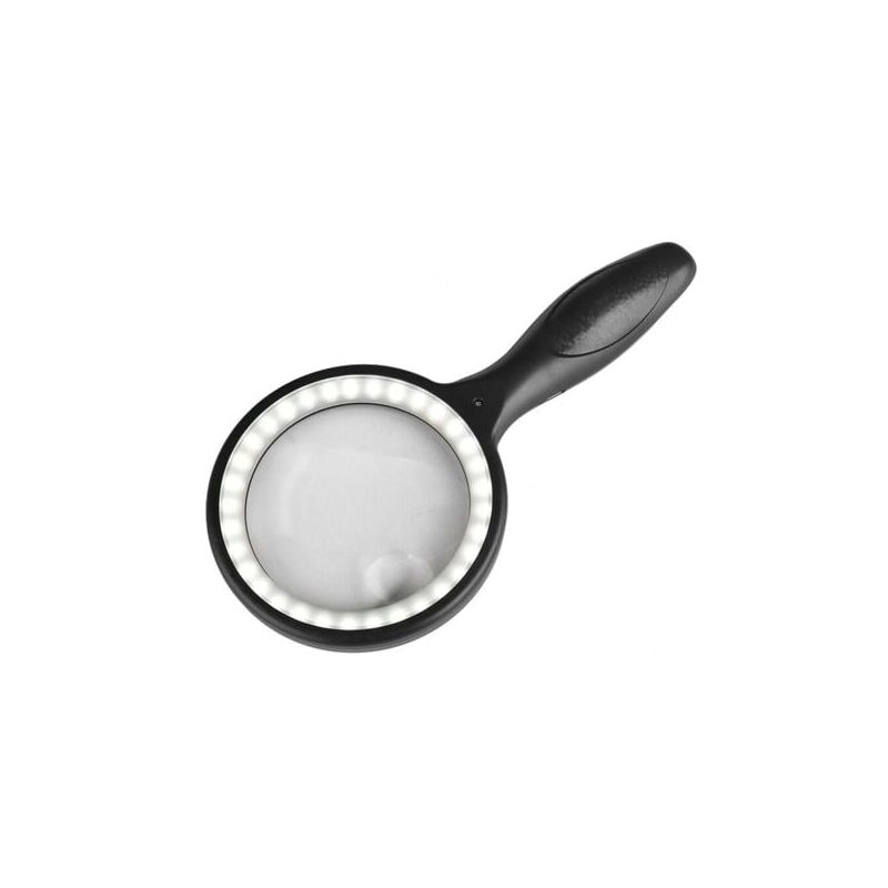 Lablanc - Loupe Lecture 30X 60X La Loupe avec 33 lumières led Loupe led Loupe en Anglais - Méga Loupe De Lecture Une Loupe usb Rechargeable Loupe De