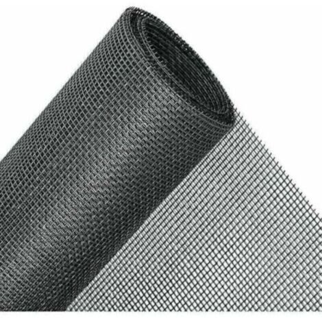 LaBlanc - Moustiquaire Fenêtre Découpable Adhésive - Protection Contre Insectes, Anti-Insectes - Maille Moustiquaire Fenêtre sans Perçage (Noir, 150x200cm)